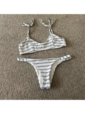 Vitamin A Women's White and Multi Bikinis-and-tankini-set